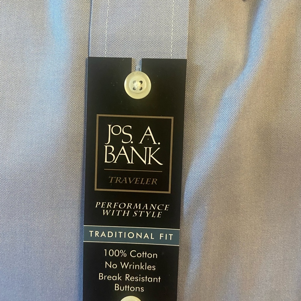 NBW Jos.A.Bank light blue dress shirt - Picture 3 of 3